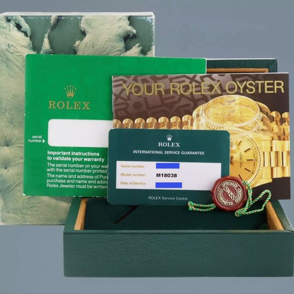 MINT! Sport Rolex President Day Date Gold Watch With Box - Picture 6 of 6